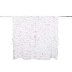 JUST HOME COLLECTION - Cortina de Cocina Coffee 85x130cm Multicolor