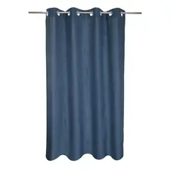 JUST HOME COLLECTION - Cortina de Tela 135x220cm Azul