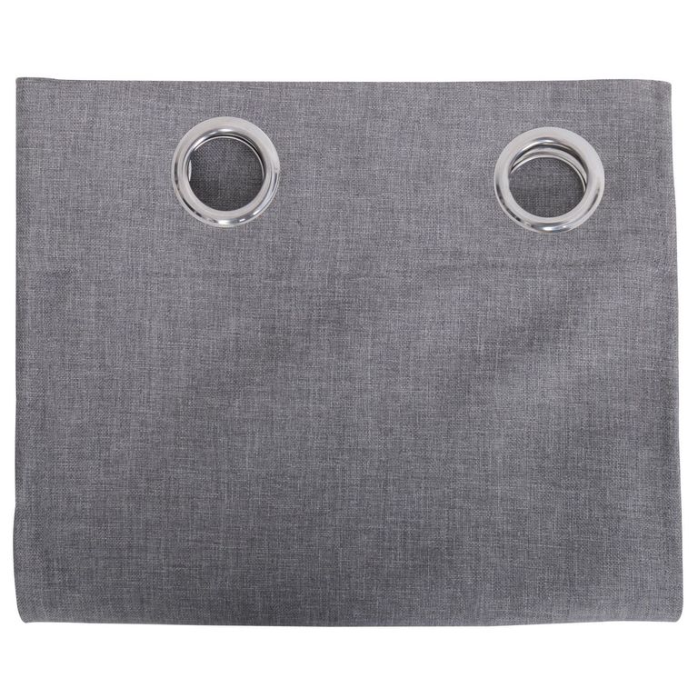 Cortina de Tela 135x220cm Gris