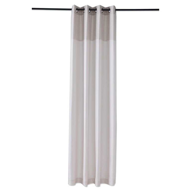 Cortina de Tela 130x220cm Beige