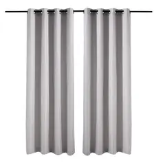 JUST HOME COLLECTION - Cortina de Tela Pespunte 140x220cm Crudo