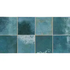 PAMESA - Cerámica Azul Decorado 33x61cm 1.52 m2 Artis