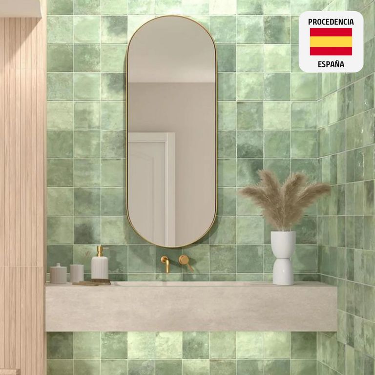Cerámica Verde Decorado 33x61cm 1.52 m2 Artis