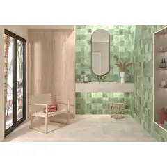 PAMESA - Cerámica Verde Decorado 33x61cm 1.52 m2 Artis
