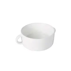 JUST HOME COLLECTION - Bowl Con Asas Redondo Blanco 300ML
