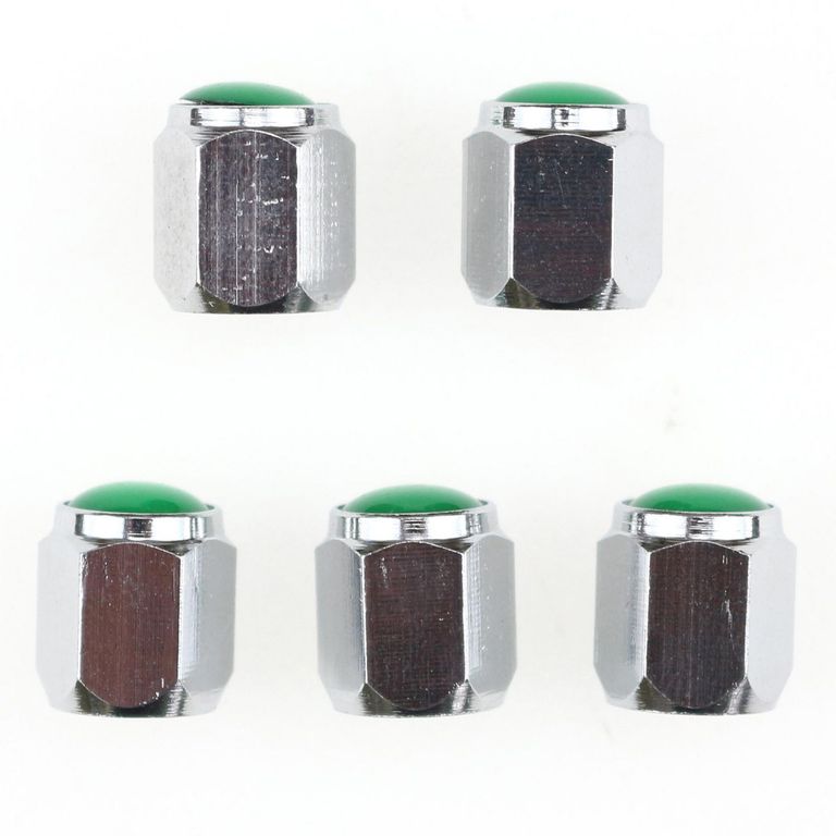 Tapas Válvula Set 5Uni Verde
