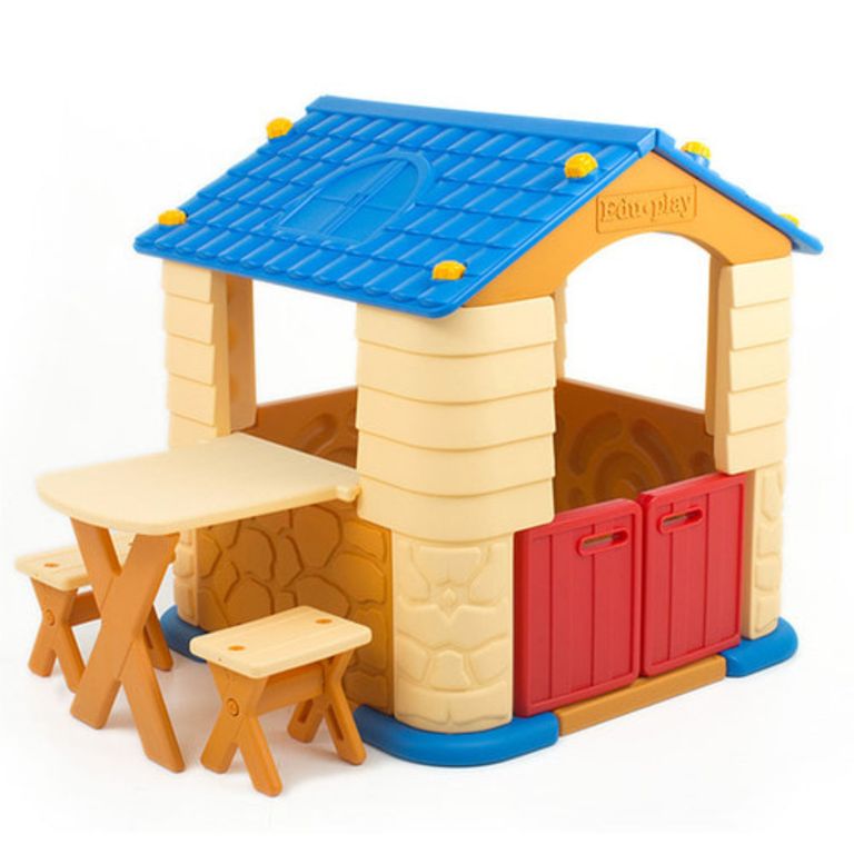 Casa de Juego con Mesa y Sillas