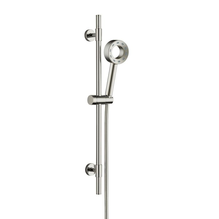 Set de Ducha Columna Fllexible Niquel