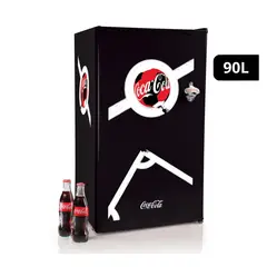 NOSTALGIA - Frigobar Nostalgia 90 Lt Coca Cola CKRF32CBWC-B Negro