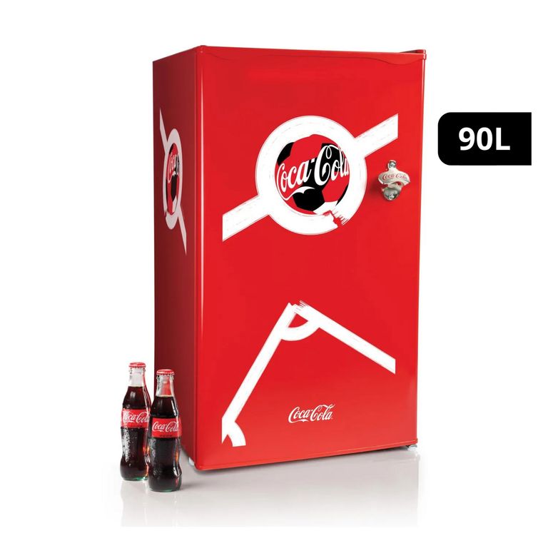 Frigobar Nostalgia 90 Lt Coca Cola CKRF32CRWC-R Rojo