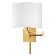 JUST HOME COLLECTION - Aplique de Pared Exterior Lever 1L E27 Dorado