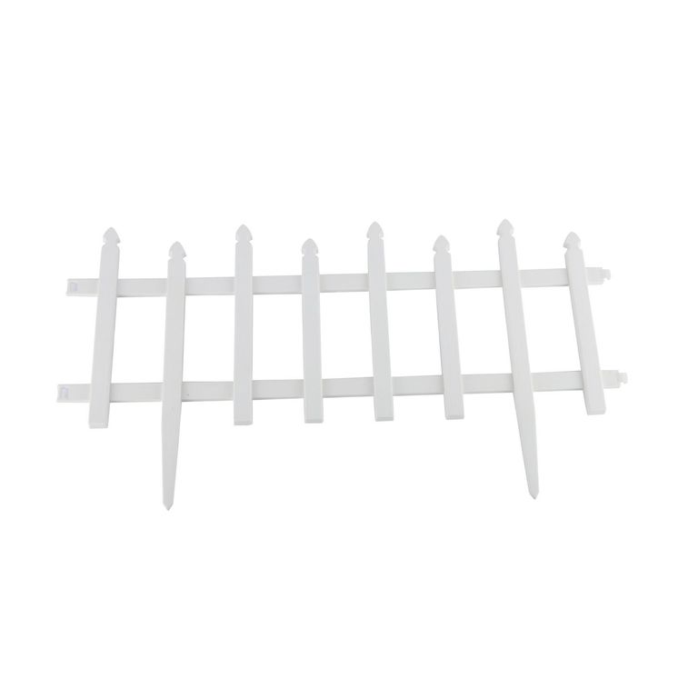 Set x4 Reja Plast Blanco 60x30
