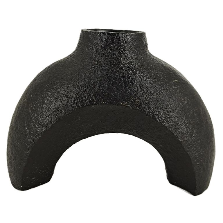 Florero Arco Negro 14cm