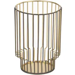 JUST HOME COLLECTION - Portavela Hurricane Gold 12cm
