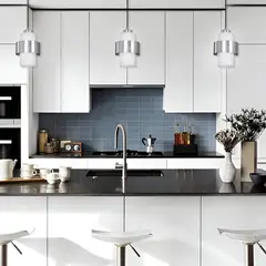 JUST HOME COLLECTION - Lámpara Colgante Naples Gris