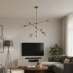 JUST HOME COLLECTION - Lámpara Colgante Ludoviski Dorado