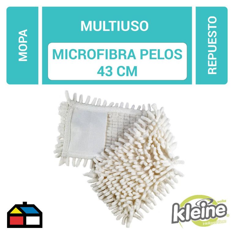 Repuesto Mopa Microfibra 43x14 cm
