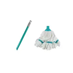 KLEINE WOLKE - Cabo Metal PP 120 cm + Repuesto Trapeador Microfibra 29cm