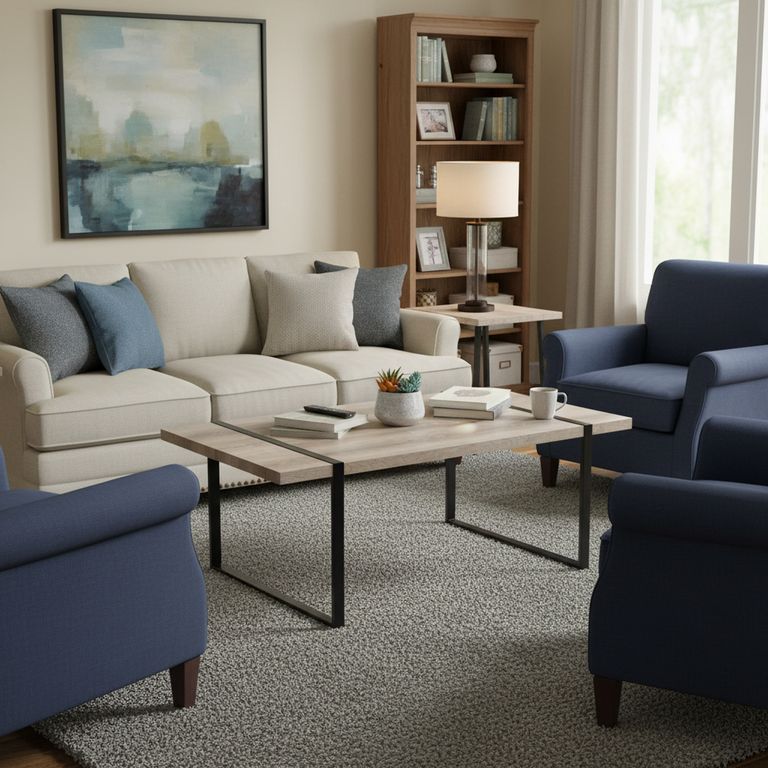 Mesa de Centro Vexa Beige