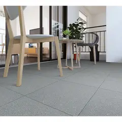 HOLZTEK - Gres Porcelanico Gris Oscuro Cementicio 60x60cm 1.44m2