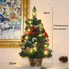 DEAR SANTA - Árbol de Navidad 60cm 68 Ramas
