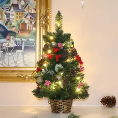 DEAR SANTA - Árbol de Navidad 60cm 68 Ramas