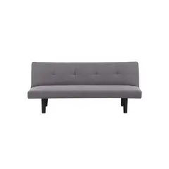 JUST HOME COLLECTION - Sofá Cama Futón 3 Cuerpos Sammy Gris