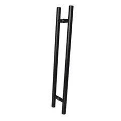 DEXTER - Manija para Puerta de Vidrio H 80x60cm Acero