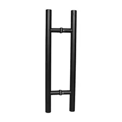 DEXTER - Manija para Puerta de Vidrio H 65x45cm Acero Inox