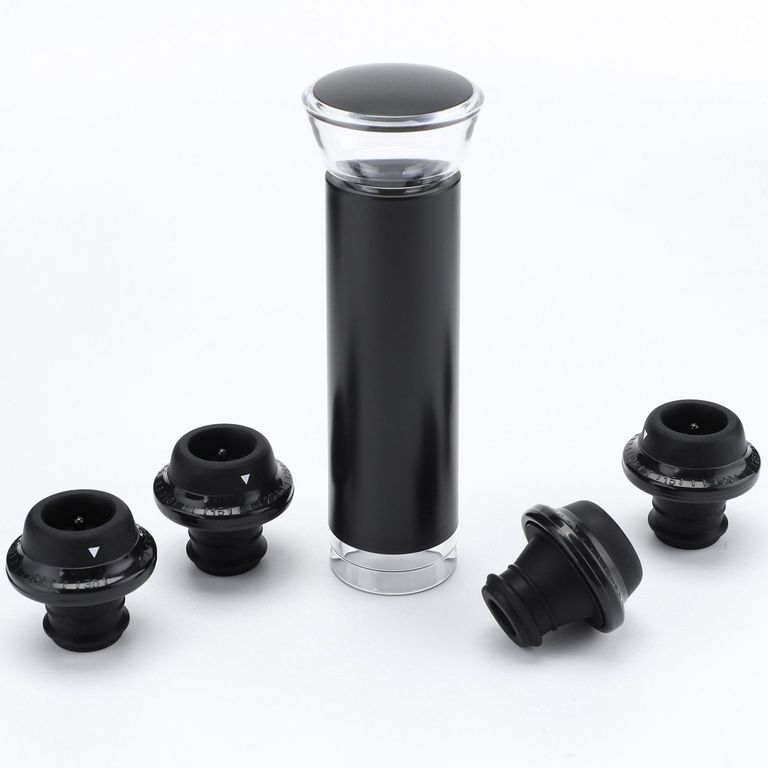 Bomba de Vacío Manual y Tapón 4cm