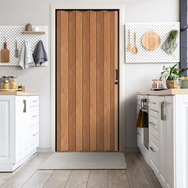 Puerta Plegable PVC Mila 90X200 cm Goldenoak