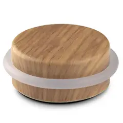 INOFIX - Tope Adhesivo de Plástico y Metal Roble