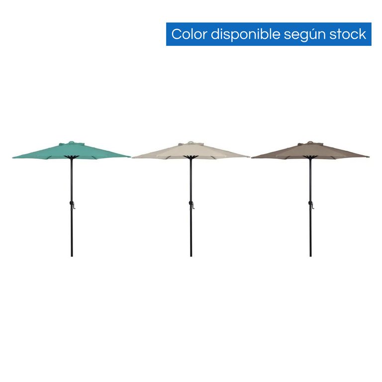 Sombrilla para Terraza Colores Surtidos 2m- No incluye base