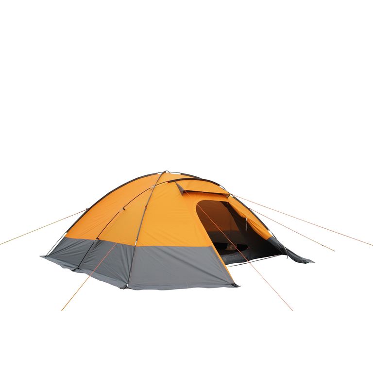 Carpa Rupanco Para 8 Personas Naranja/Gris