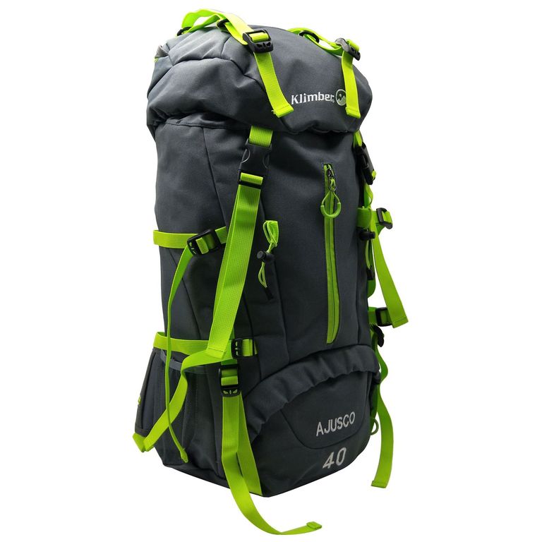 Mochila para Camping 40L Ajusco Gris