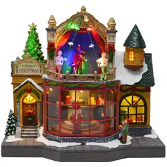 DEAR SANTA - Teatro Navideño Iluminado Musical 30 cm