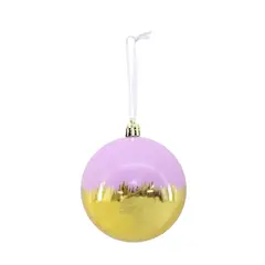 DEAR SANTA - Esfera e Navidad Lila 8cm