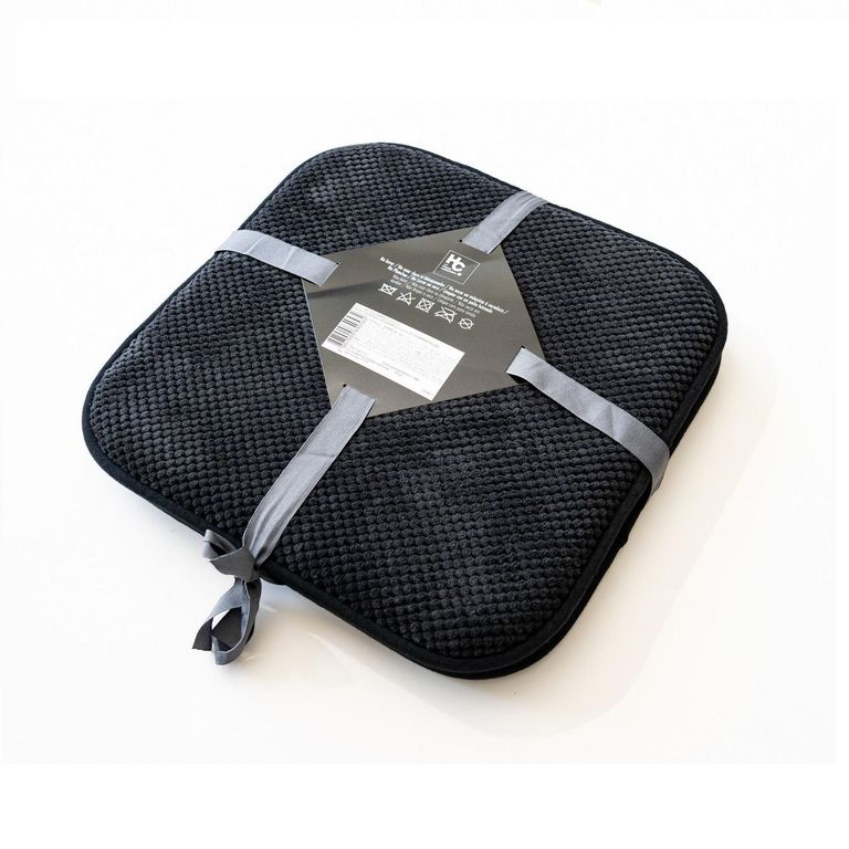 Set x2 cojines Memory 40x40 Negro