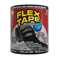 FLEX TAPE - Cinta Sellante Negra 10.2cm x 1.5m