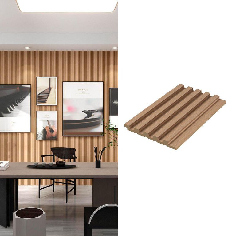 Wallpanel Interior Brown 240x12cm 0.28m2 - Venta por unidad