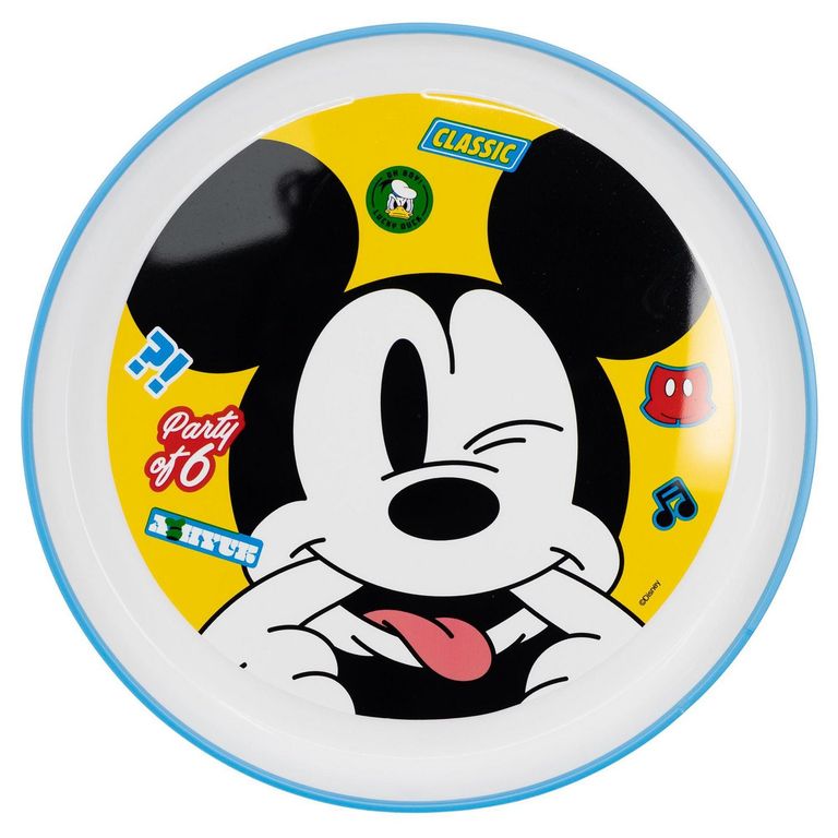 Plato Antideslizante Mickey