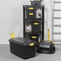 STRATA - Caja Organizadora Heavy Duty 145L Negro