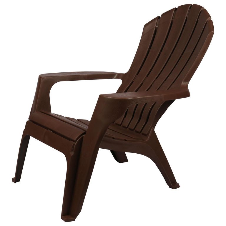Sillón de Resina Chocolate 89x76x91 cm