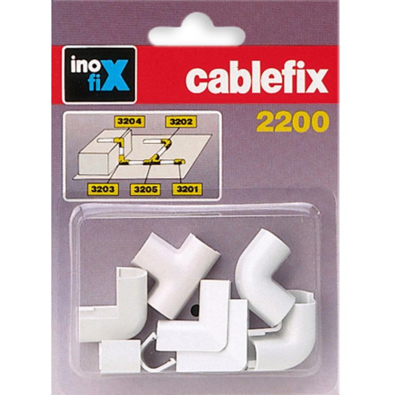 Accesorios para Canaleta 5.5x5mm Blanco