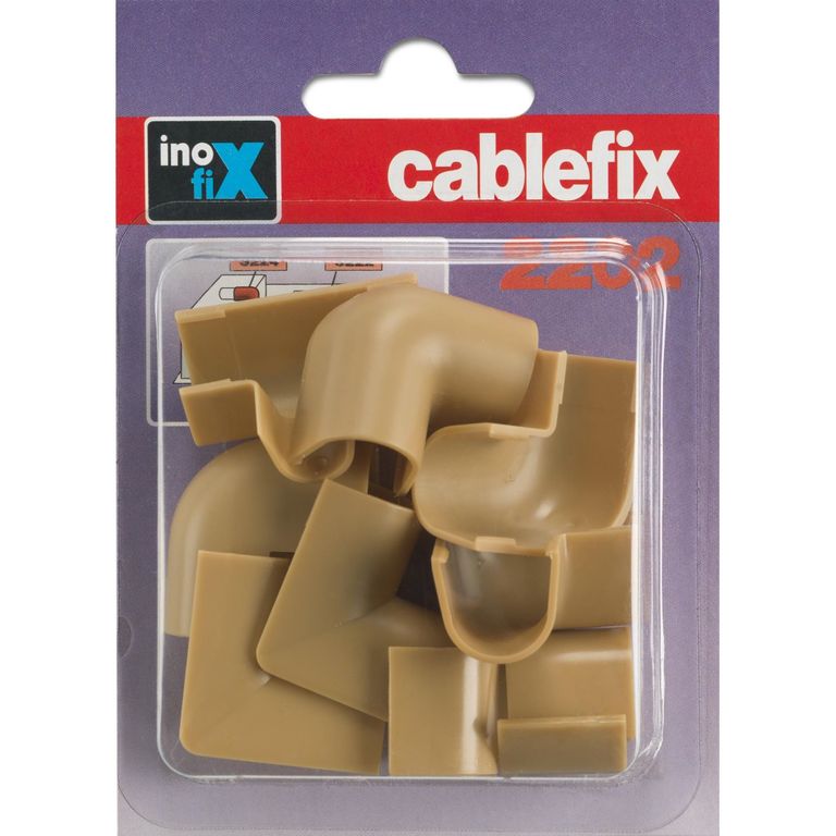 Accesorios para Canaleta 10.5x10mm Beige