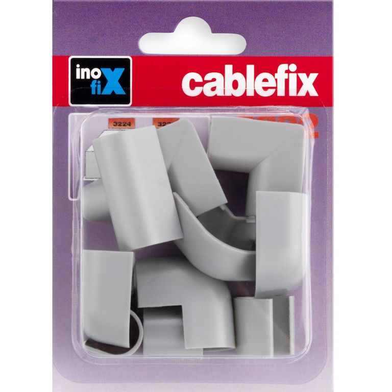 Accesorios para Canaleta 10.5x10mm Gris