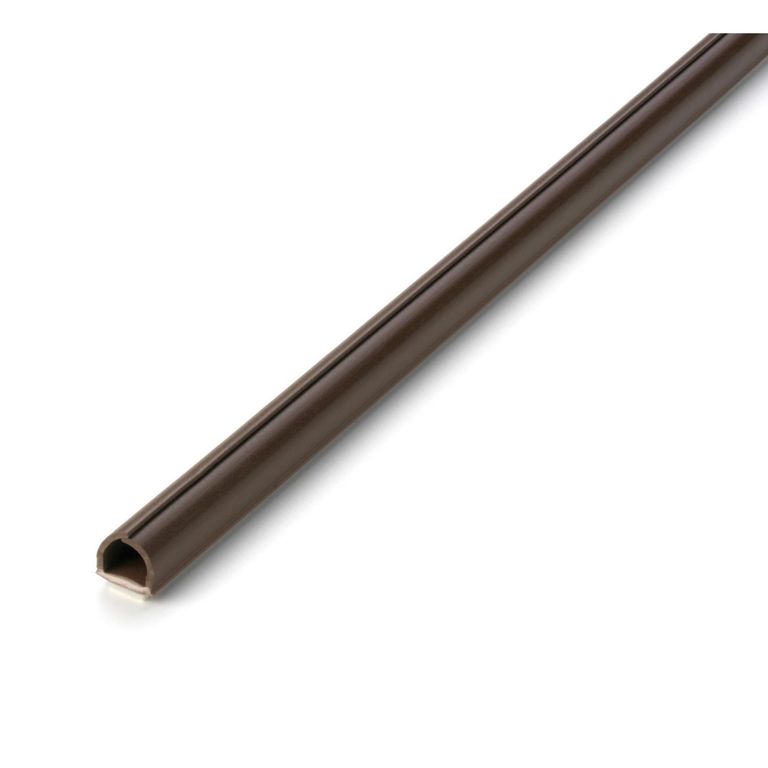 Canaleta Adhesiva Cablefix 10.5x10mm Marron