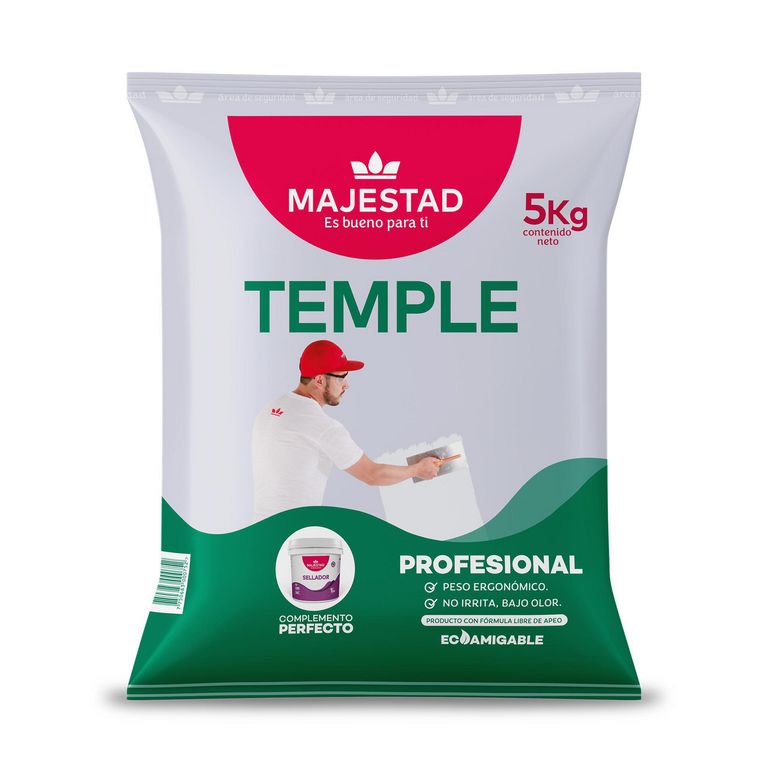 Pintura Temple blanca 5 Kg