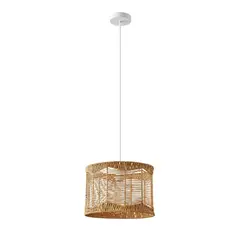 JUST HOME COLLECTION - Lámpara Colgante Monica 1L E27 Natura