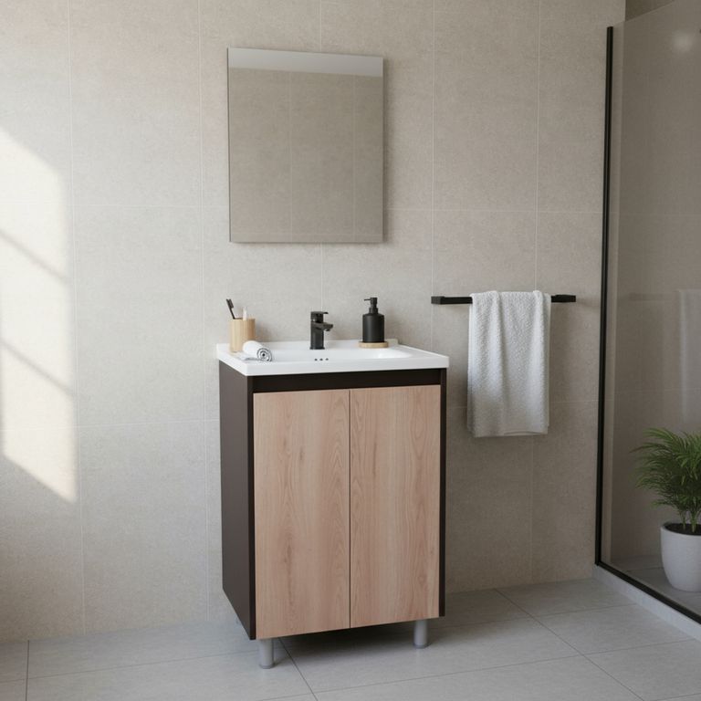 Combo Mueble de Baño Cairo + Espejo